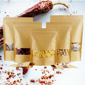Kraft Paper Ziplock Bags - 100g ( 20 x 12cm) - Image 6